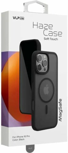 Чехол VLP для Apple iPhone 16 Pro черный купить,NaN