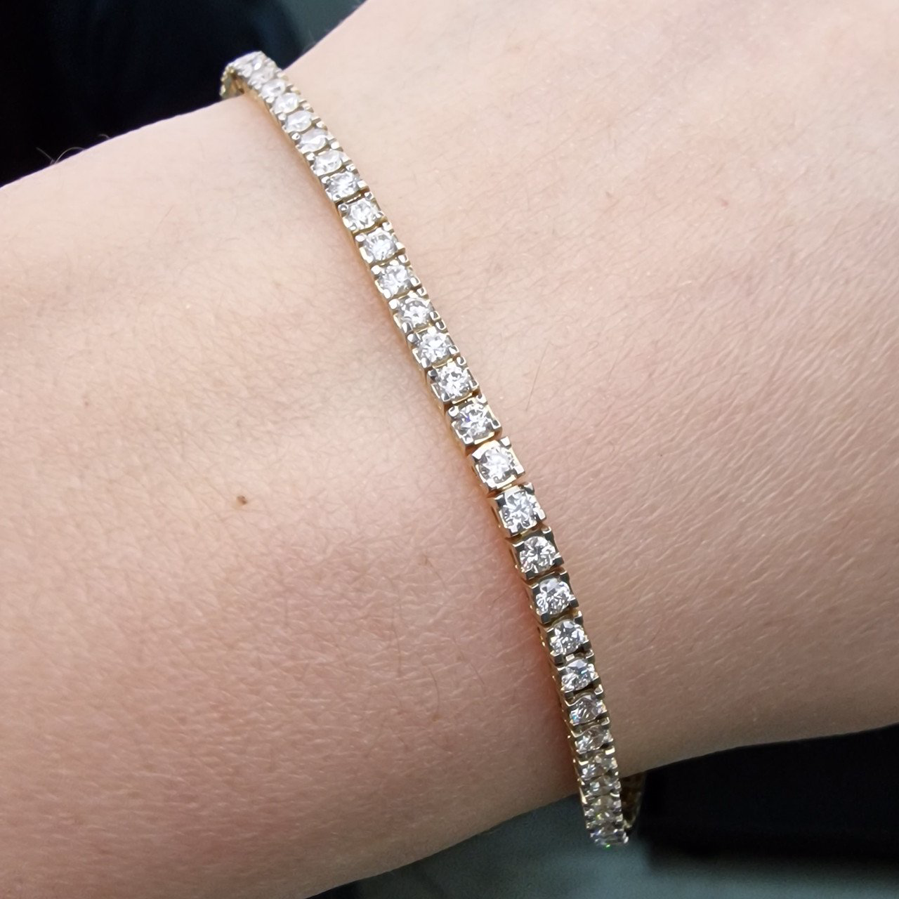 Браслет Deimantas 102074540 17,5р 10,15гр 2,15ct. купить,NaN