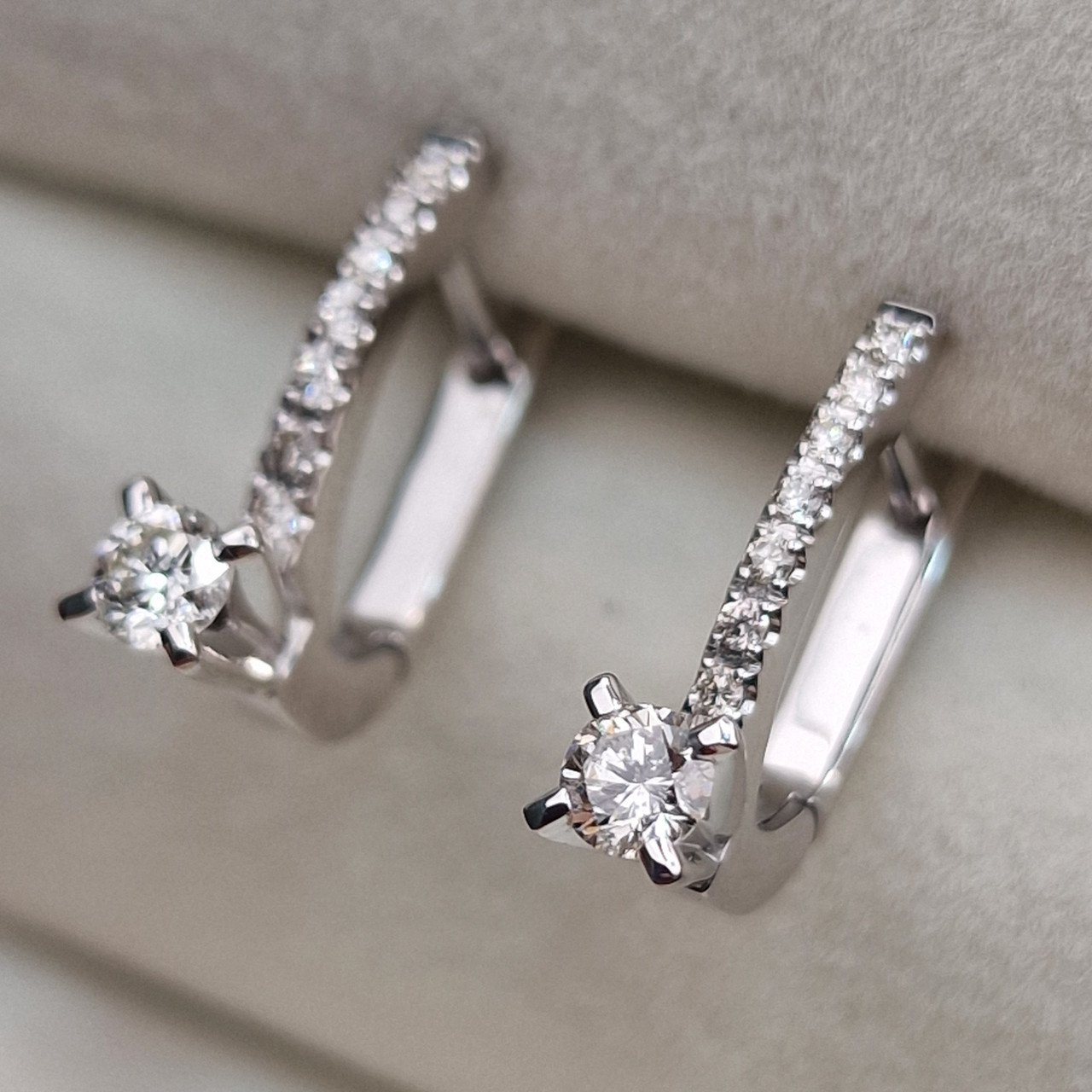 Серьги Deimantas 102074558 3,05гр 0,465ct. купить,NaN