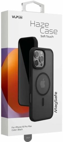 Чехол VLP для Apple iPhone 16 Pro Max черный купить,NaN