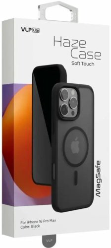 Чехол VLP для Apple iPhone 16 Pro Max черный купить,NaN