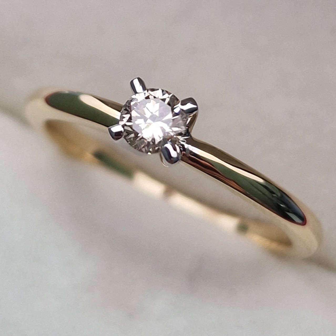 Кольцо Deimantas 102074574 17р 2,15гр 0,182ct. купить,NaN