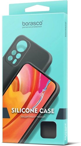 Чехол BoraSCO для Apple iPhone 16 Pro черный купить,490