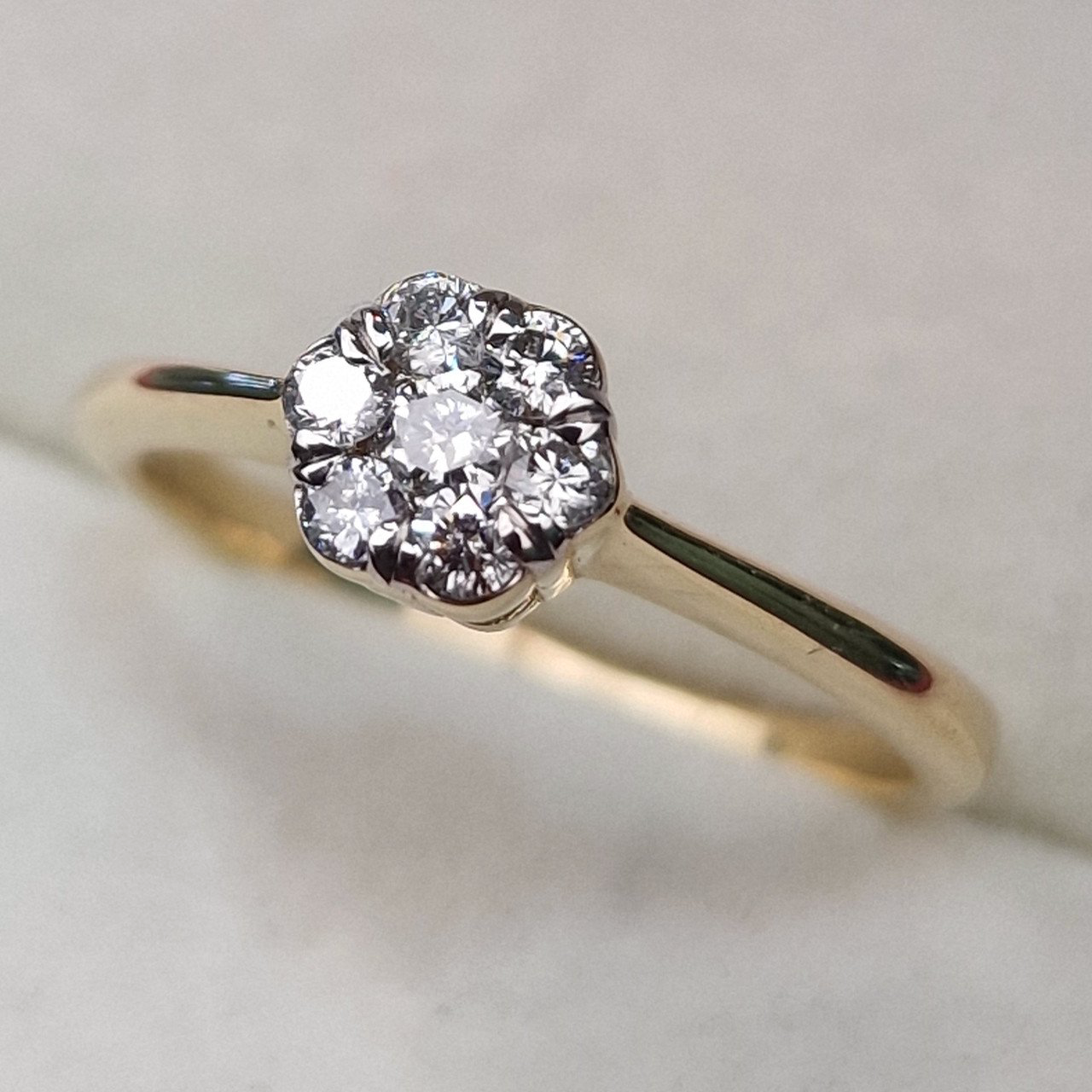 Кольцо Deimantas 102190163 17р 2,43гр 0,27ct. купить,NaN
