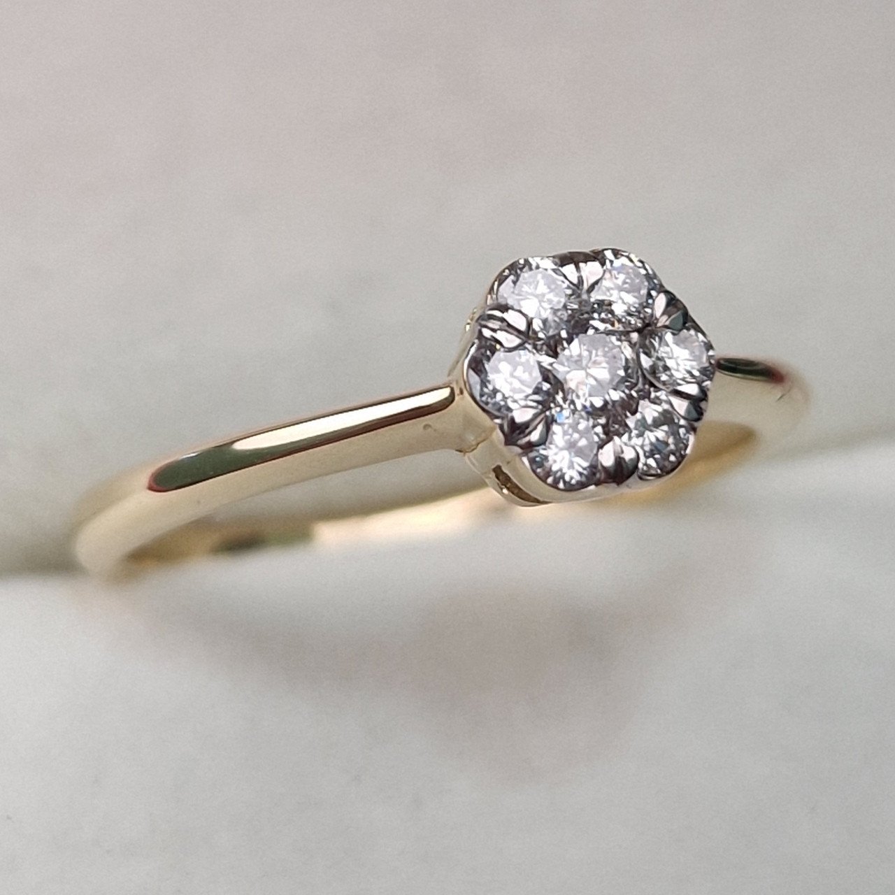 Кольцо Deimantas 102190163 17р 2,43гр 0,27ct. купить,NaN