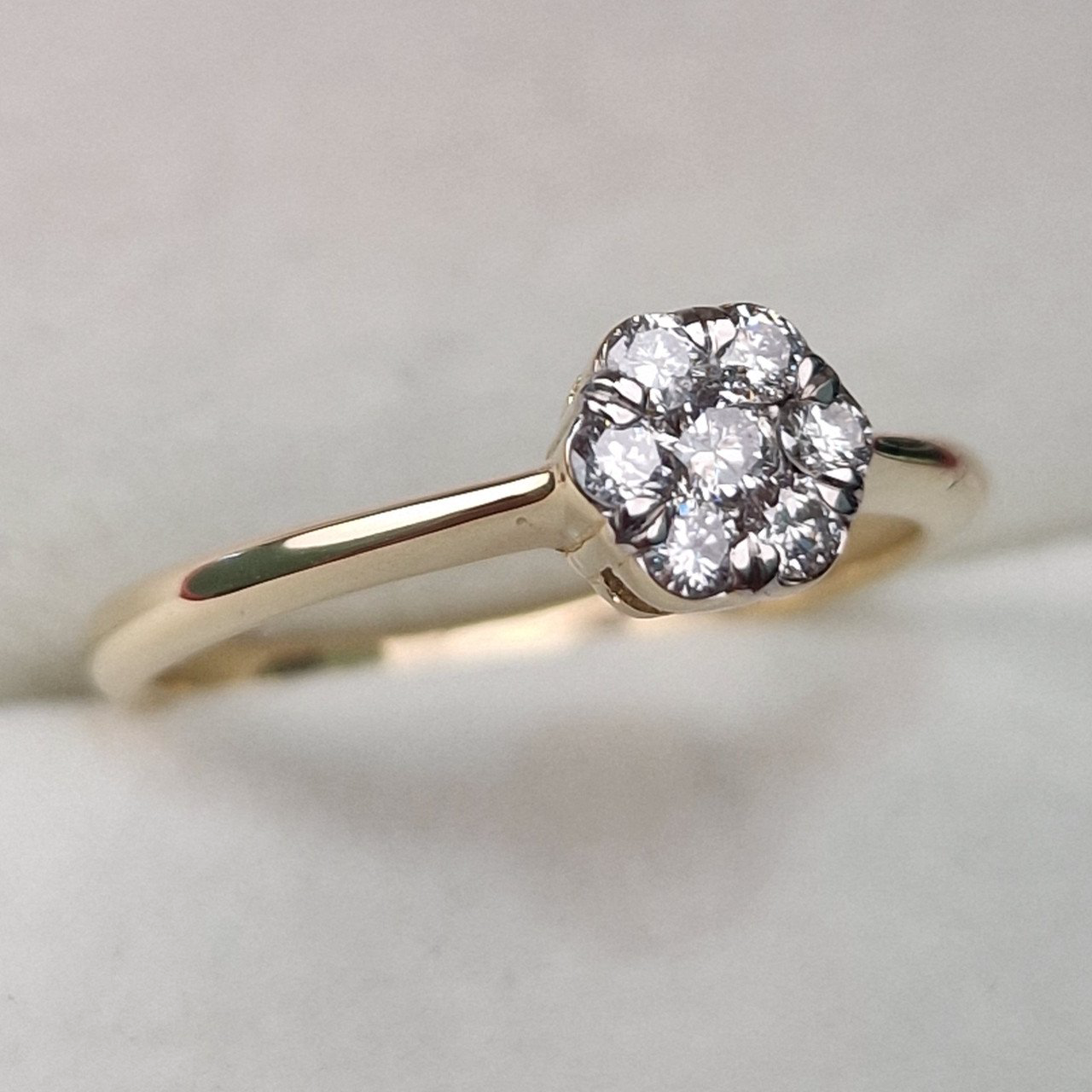 Кольцо Deimantas 102190163 17р 2,43гр 0,27ct. купить,NaN