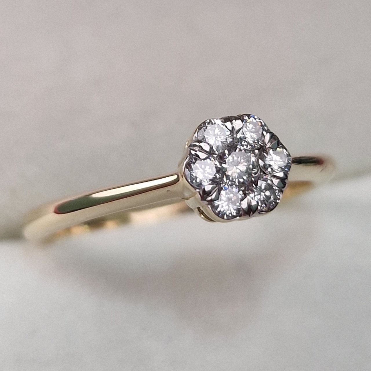 Кольцо Deimantas 102190163 17р 2,43гр 0,27ct. купить,NaN