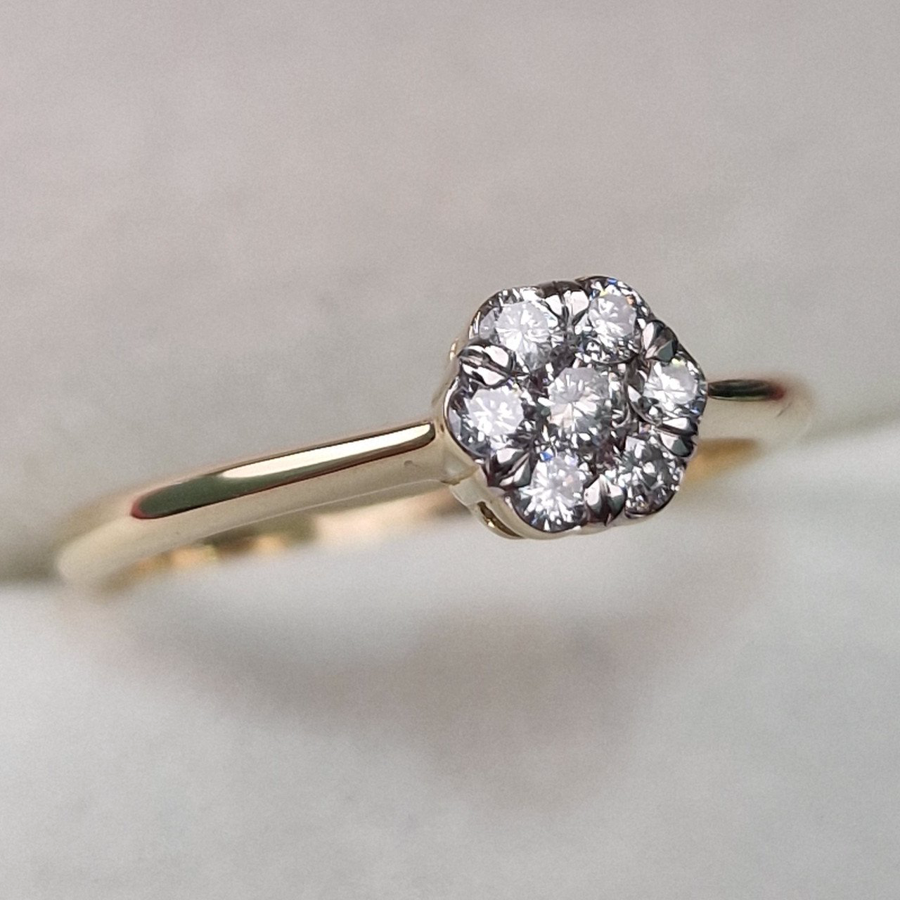 Кольцо Deimantas 102190163 17р 2,43гр 0,27ct. купить,NaN