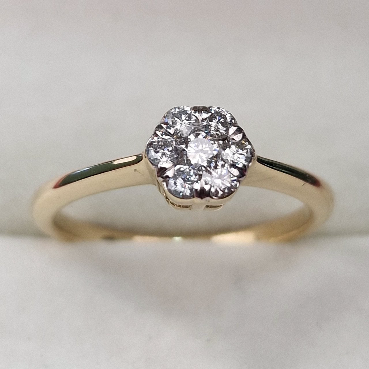 Кольцо Deimantas 102190163 17р 2,43гр 0,27ct. купить,NaN