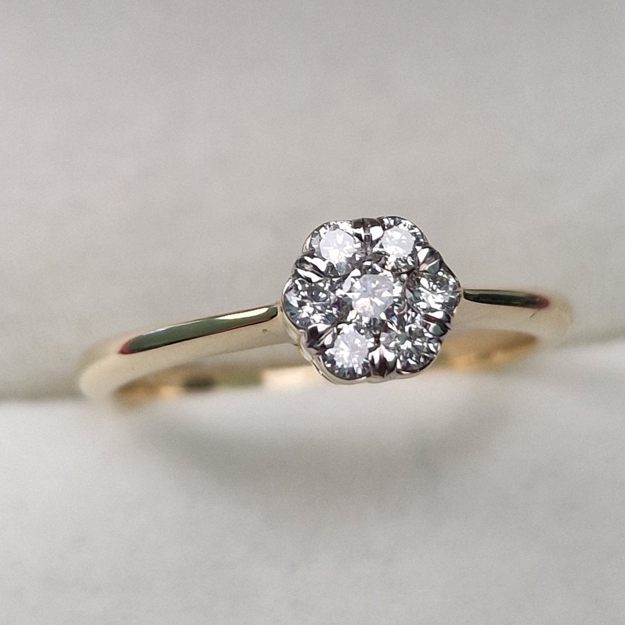 Кольцо Deimantas 102190163 17р 2,43гр 0,27ct. купить,NaN