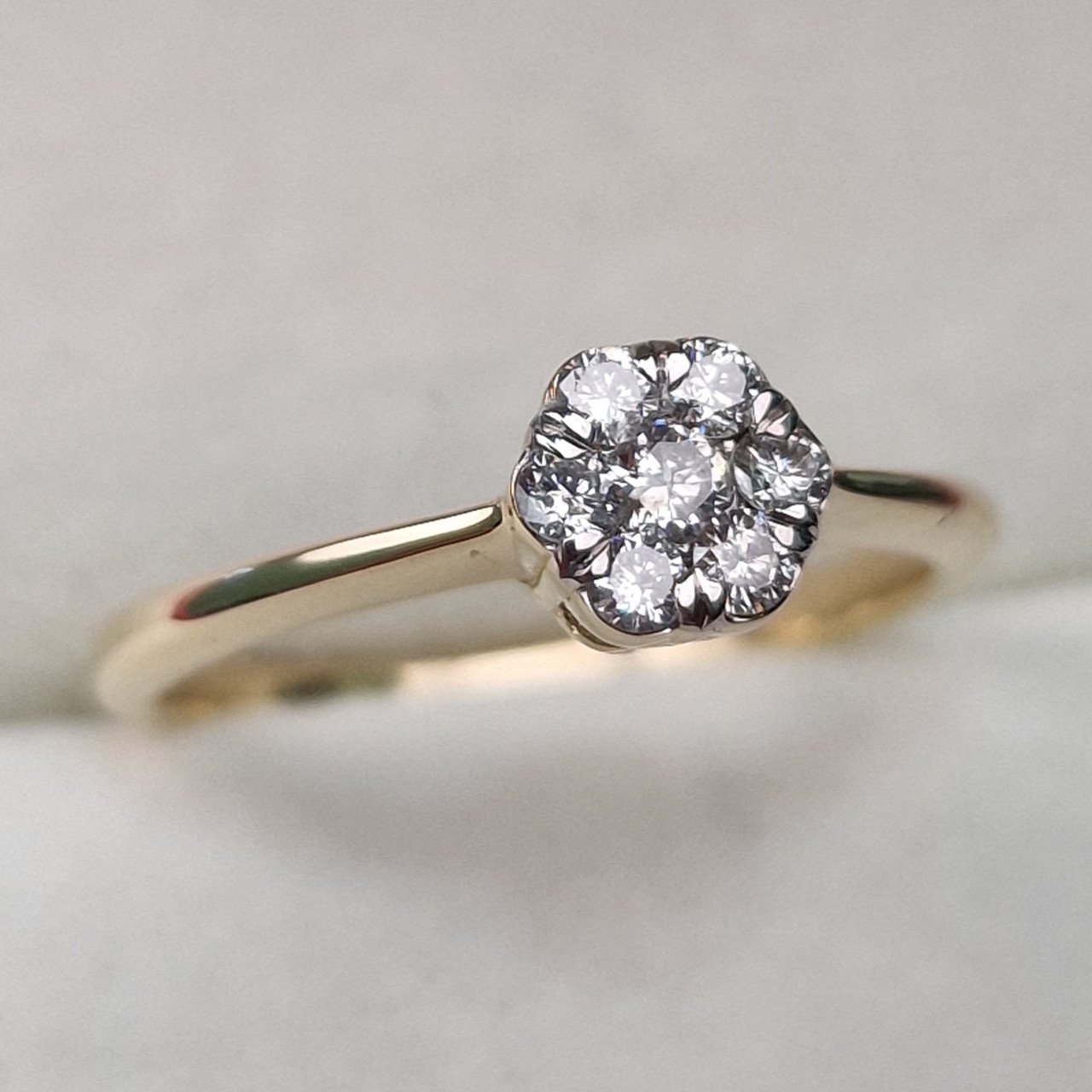 Кольцо Deimantas 102190163 17р 2,43гр 0,27ct. купить,NaN
