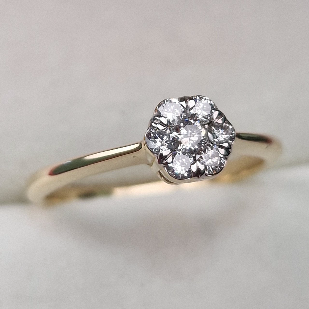 Кольцо Deimantas 102190163 17р 2,43гр 0,27ct. купить,NaN