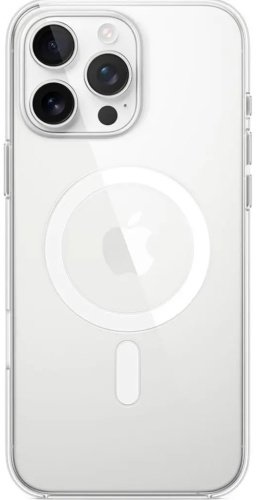 Чехол Apple для Apple iPhone 16 Pro Max прозрачный купить,0