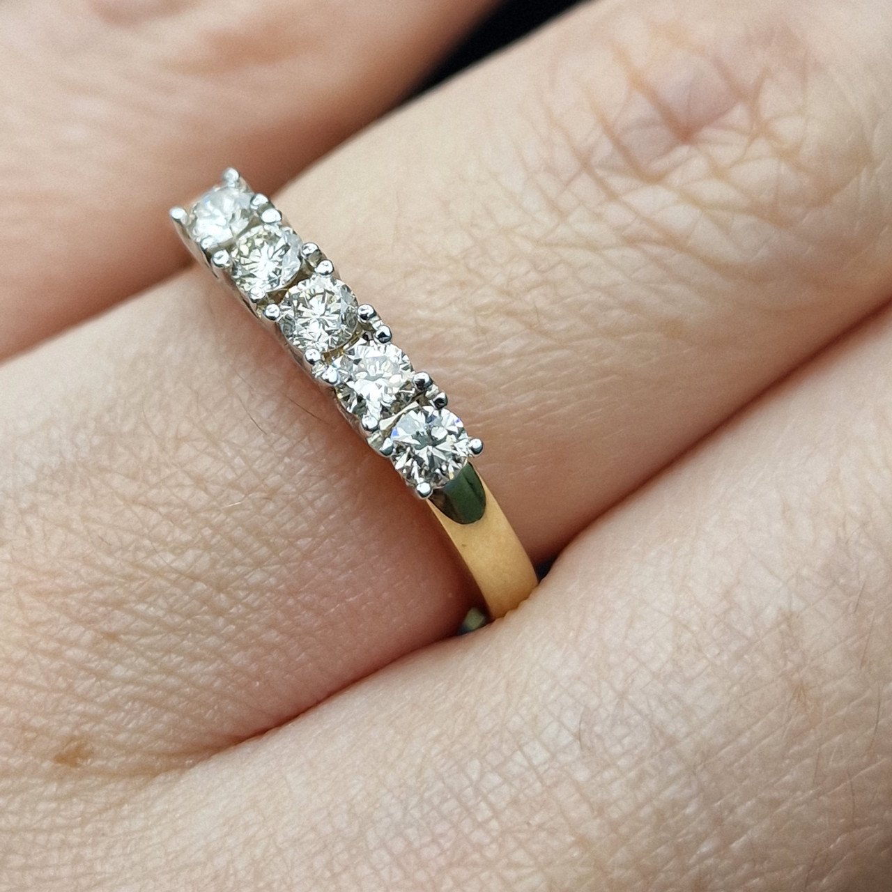 Кольцо Deimantas 102190174 17,5р 3,57гр 0,465ct. купить,NaN