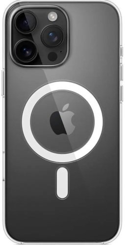 Чехол Apple для Apple iPhone 16 Pro Max прозрачный купить,0