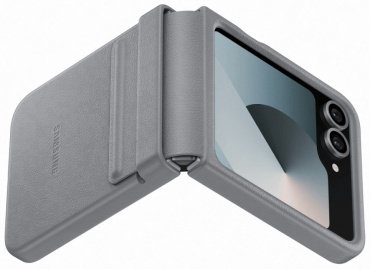 Чехол Samsung для Samsung Galaxy Z Flip6 серый купить,0