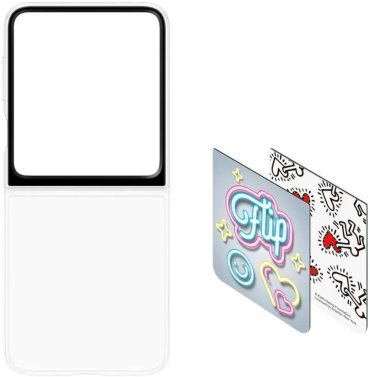 Чехол Samsung для Samsung Galaxy Z Flip6 прозрачный купить,NaN