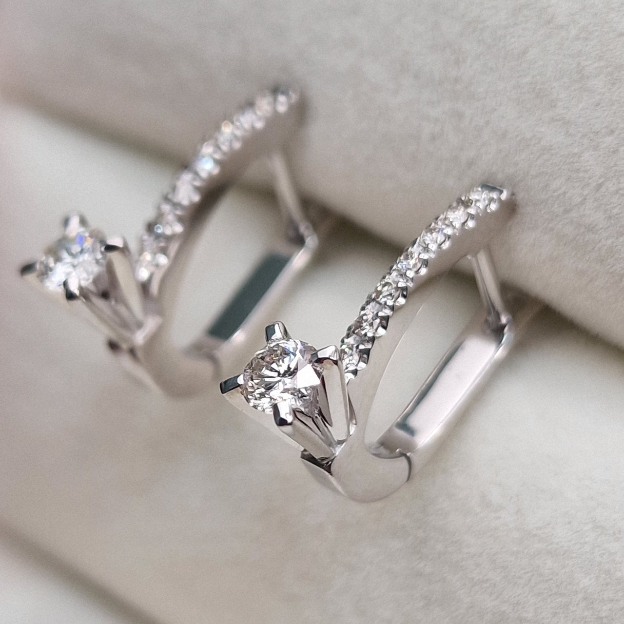 Серьги Deimantas 102190209 3,04гр 0,46ct. купить,NaN