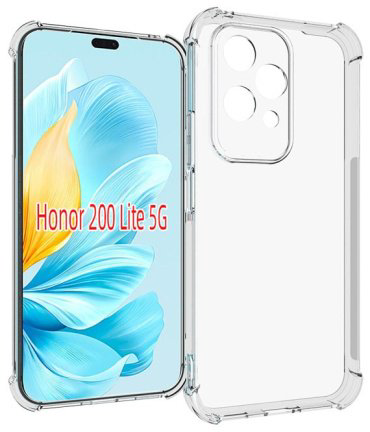Чехол Для Honor 200 Lite прозрачный купить,NaN