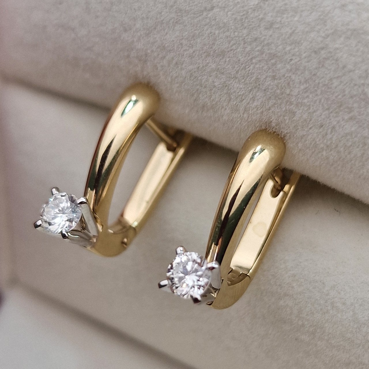 Серьги Deimantas 102190808 3,41гр 0,36ct. купить,NaN