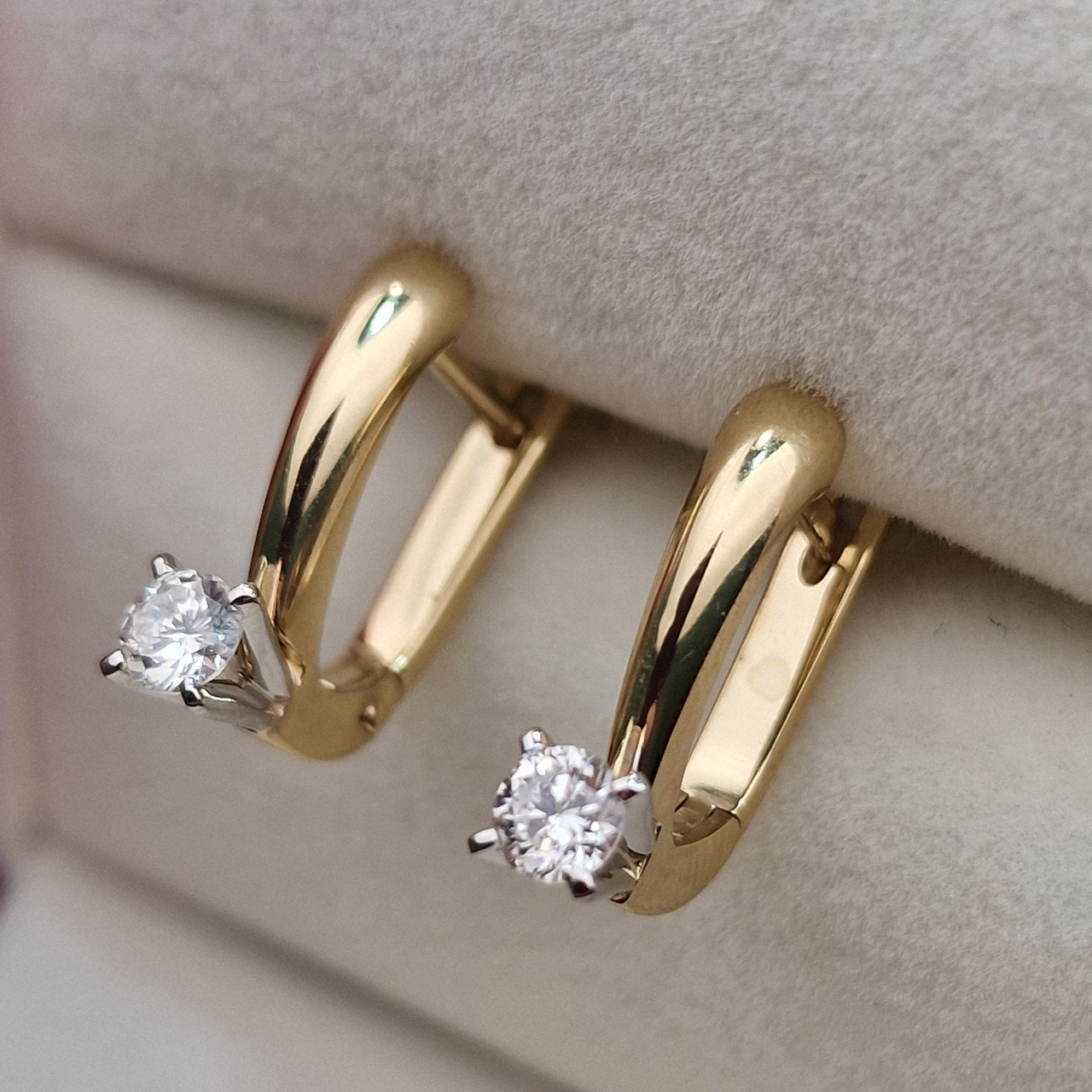 Серьги Deimantas 102190808 3,41гр 0,36ct. купить,NaN