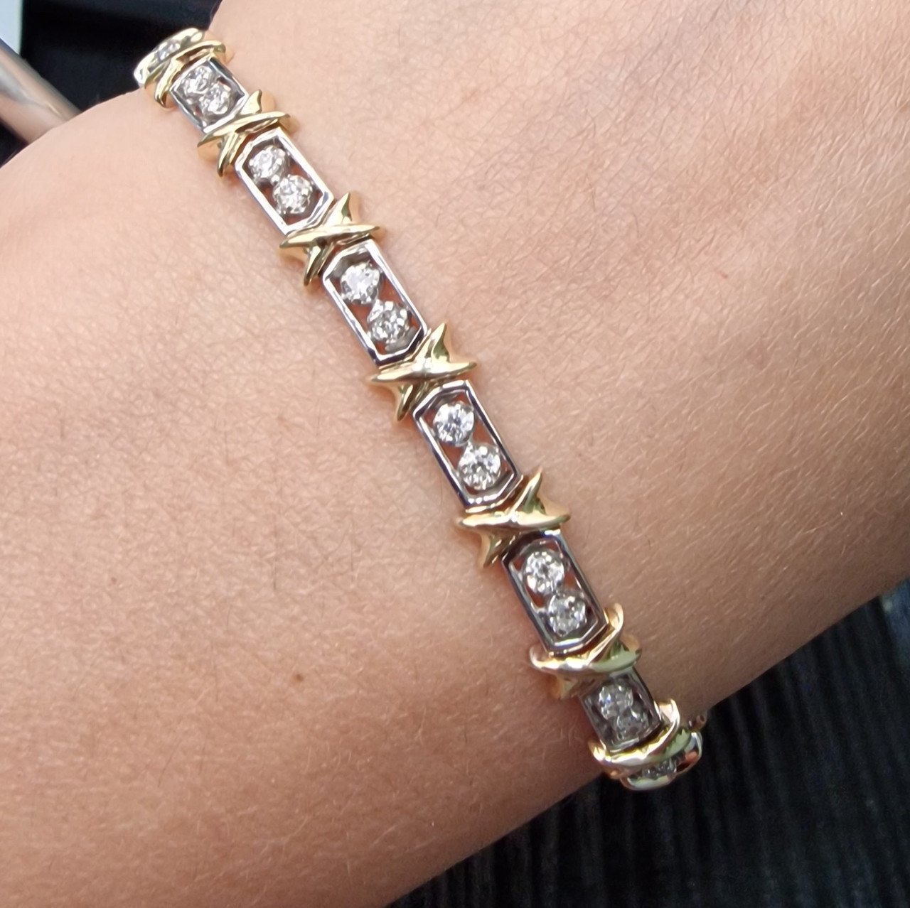 Браслет Deimantas 102207701 18,5р 13,84гр 1,138ct. купить,NaN