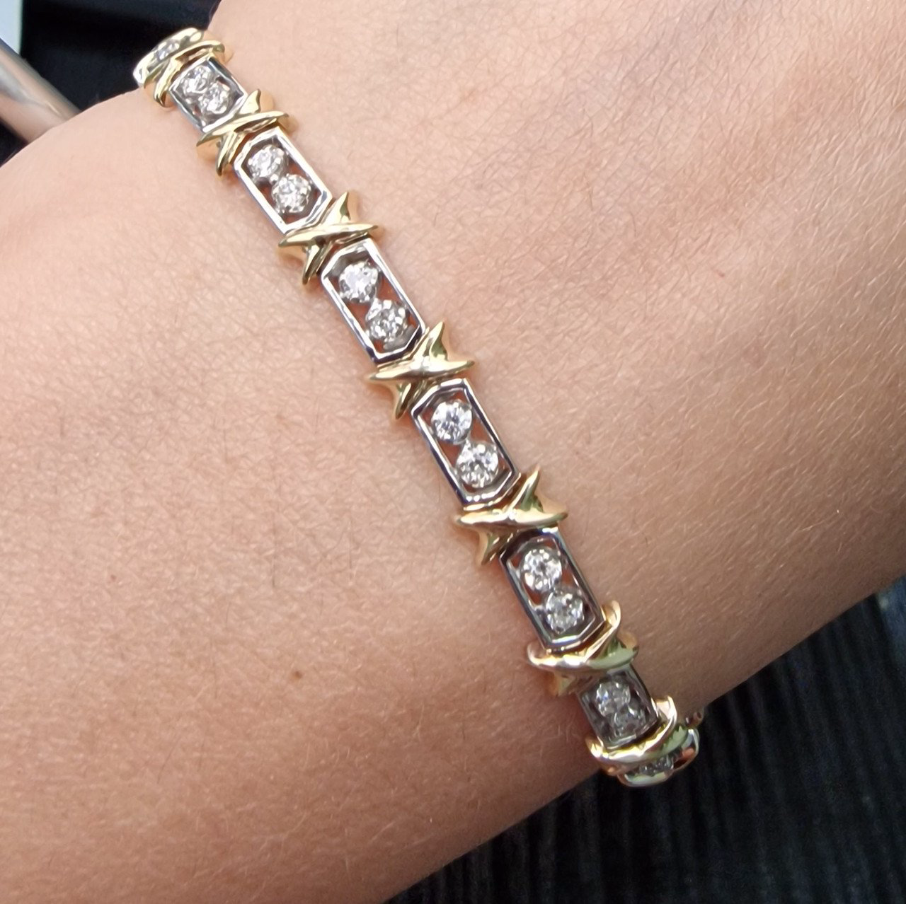 Браслет Deimantas 102207701 18,5р 13,84гр 1,138ct. купить,NaN