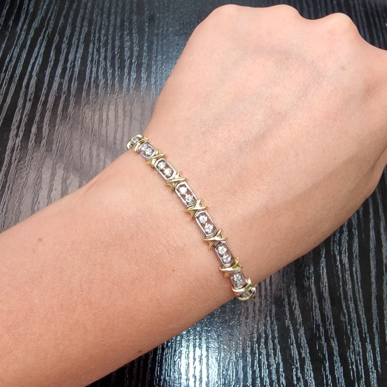 Браслет Deimantas 102207701 18,5р 13,84гр 1,138ct. купить,NaN
