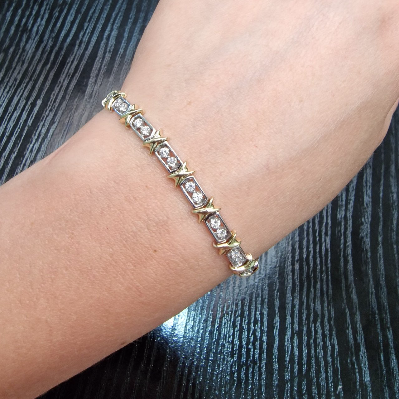 Браслет Deimantas 102207701 18,5р 13,84гр 1,138ct. купить,NaN