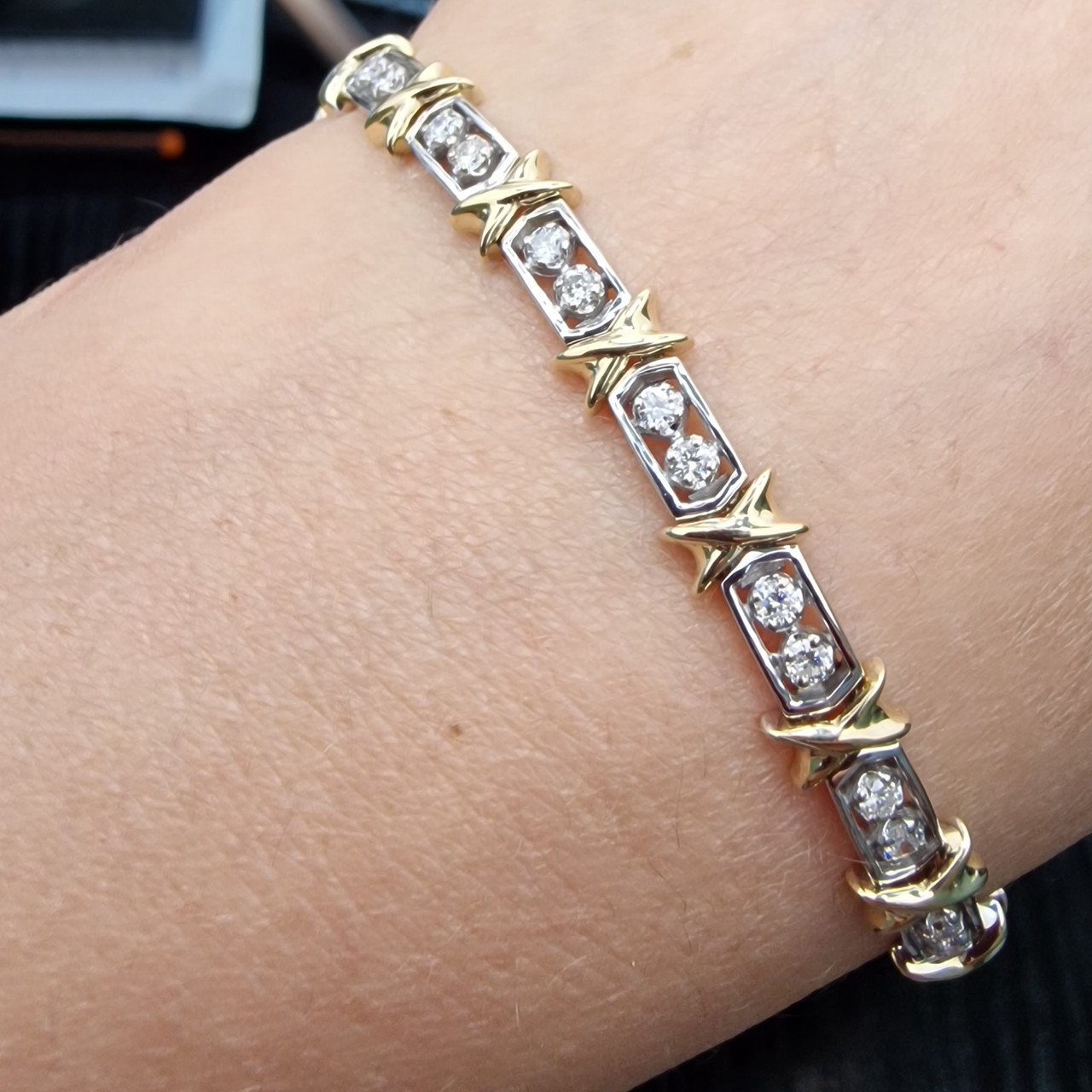 Браслет Deimantas 102207701 18,5р 13,84гр 1,138ct. купить,NaN