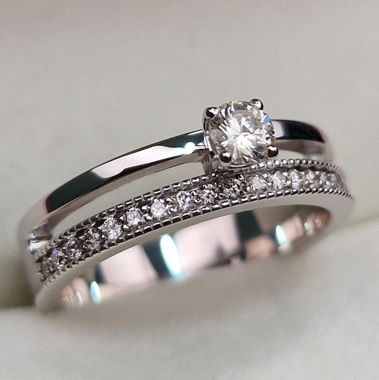 Кольцо Deimantas 102207710 16,5р 4,77гр 0,31ct. купить,NaN