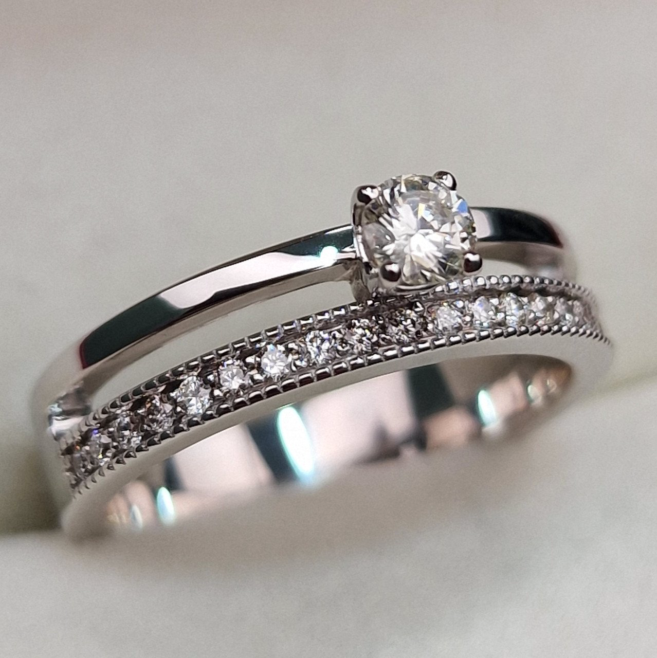 Кольцо Deimantas 102207710 16,5р 4,77гр 0,31ct. купить,NaN