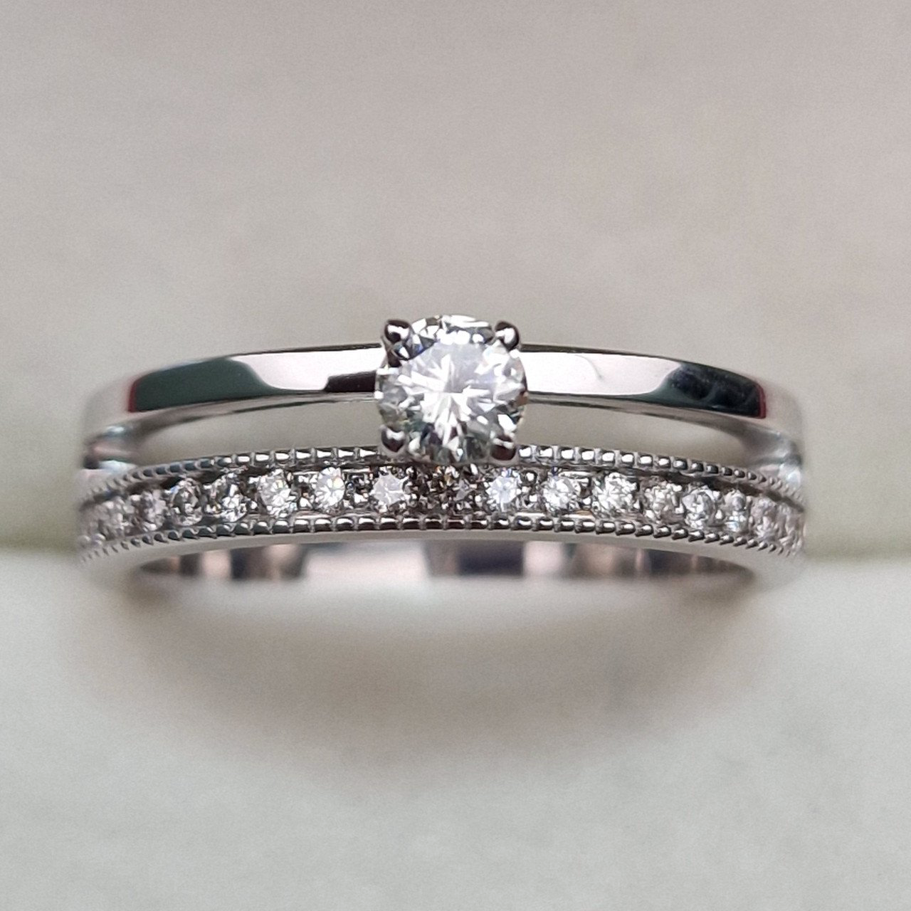 Кольцо Deimantas 102207710 16,5р 4,77гр 0,31ct. купить,NaN