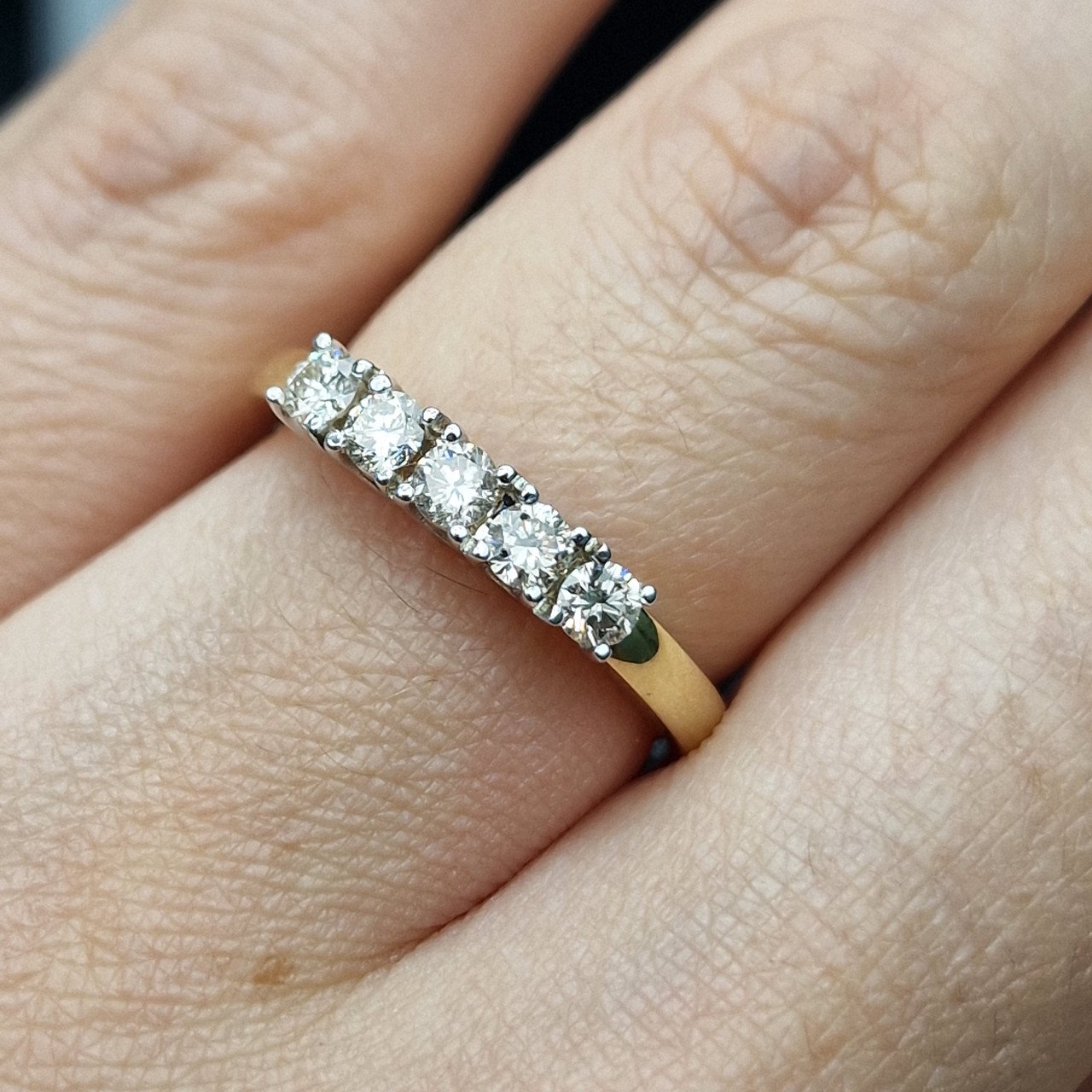 Кольцо Deimantas 102207818 17,5р 3,47гр 0,465ct. купить,NaN