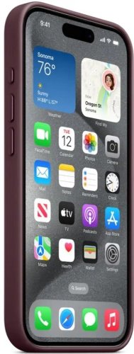 Чехол Apple FineWoven Case MagSafe для Apple iPhone 15 Pro Mulberry купить,NaN