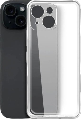 Чехол BoraSCO для Apple iPhone 15 Plus прозрачный