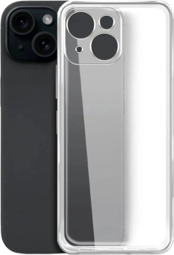 Чехол BoraSCO для Apple iPhone 15 Plus прозрачный