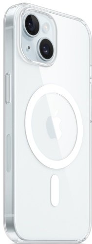 Чехол Apple Clear Case MagSafe для Apple iPhone 15 прозрачный - ForteMarket Чехол Apple Clear Case MagSafe для Apple iPhone 15 прозрачный купить,0