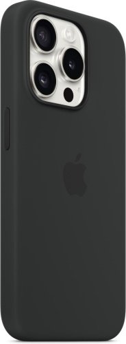 Чехол Apple Silicone Case MagSafe для Apple iPhone 15 Pro Black купить,NaN