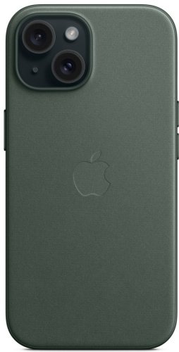 Чехол Apple FineWoven Case MagSafe для Apple iPhone 15 Evergreen