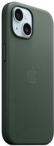 Чехол Apple FineWoven Case MagSafe для Apple iPhone 15 Evergreen - ForteMarket Чехол Apple FineWoven Case MagSafe для Apple iPhone 15 Evergreen купить,0