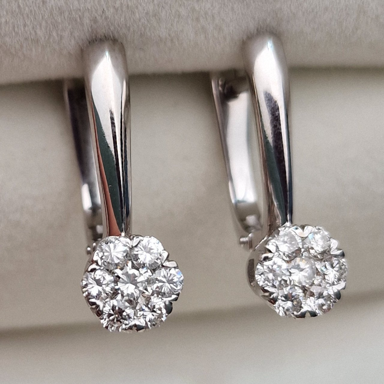 Серьги Deimantas 102243839 3,66гр 0,76ct. купить,NaN
