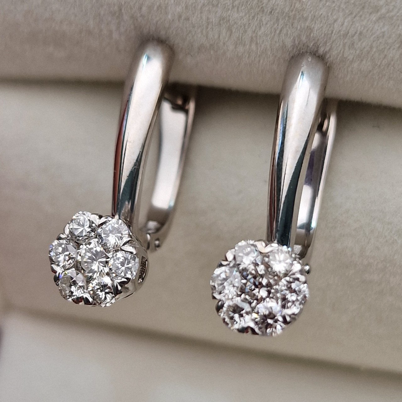 Серьги Deimantas 102243839 3,66гр 0,76ct. купить,NaN