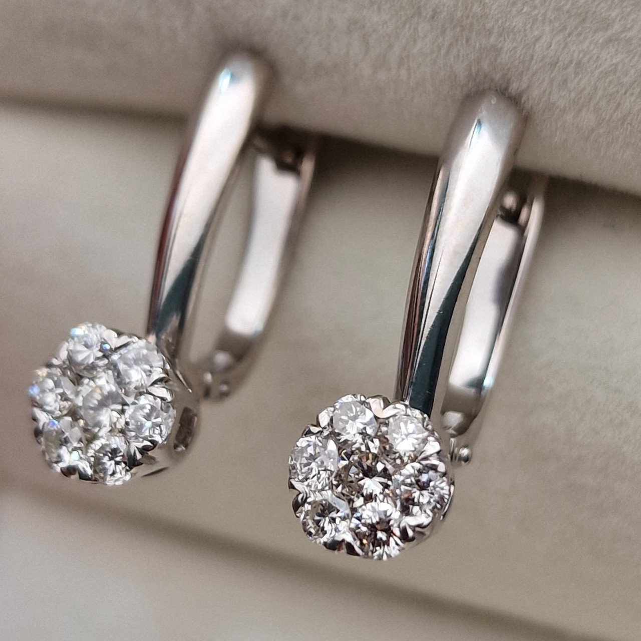 Серьги Deimantas 102243839 3,66гр 0,76ct. купить,NaN