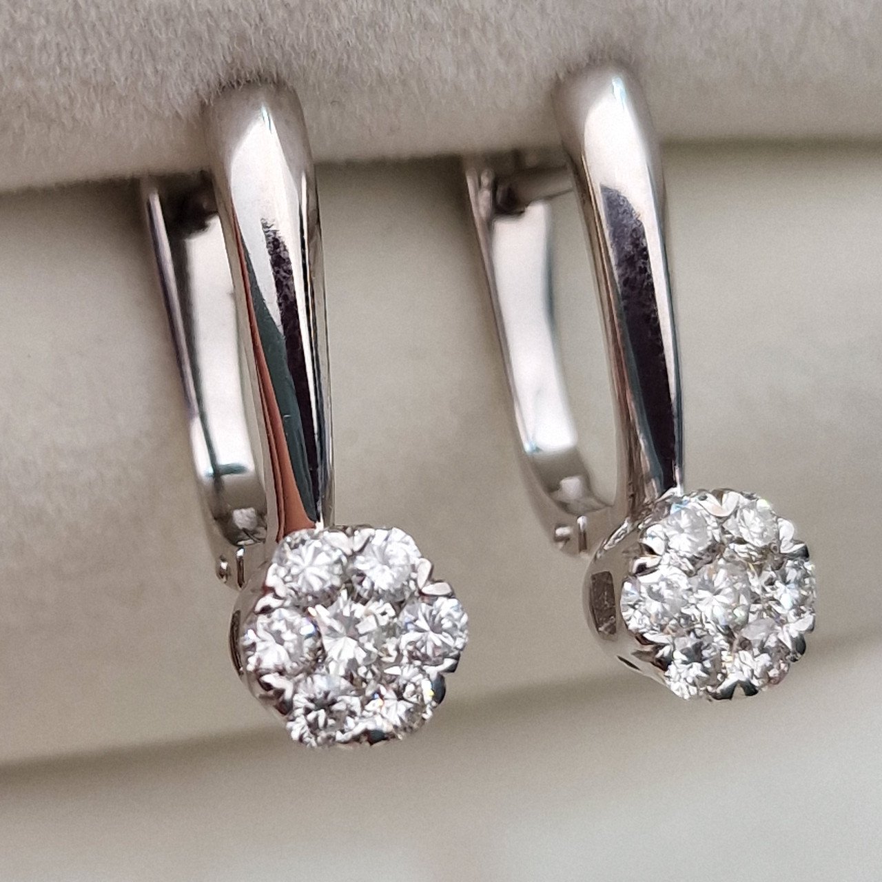 Серьги Deimantas 102243839 3,66гр 0,76ct. купить,NaN