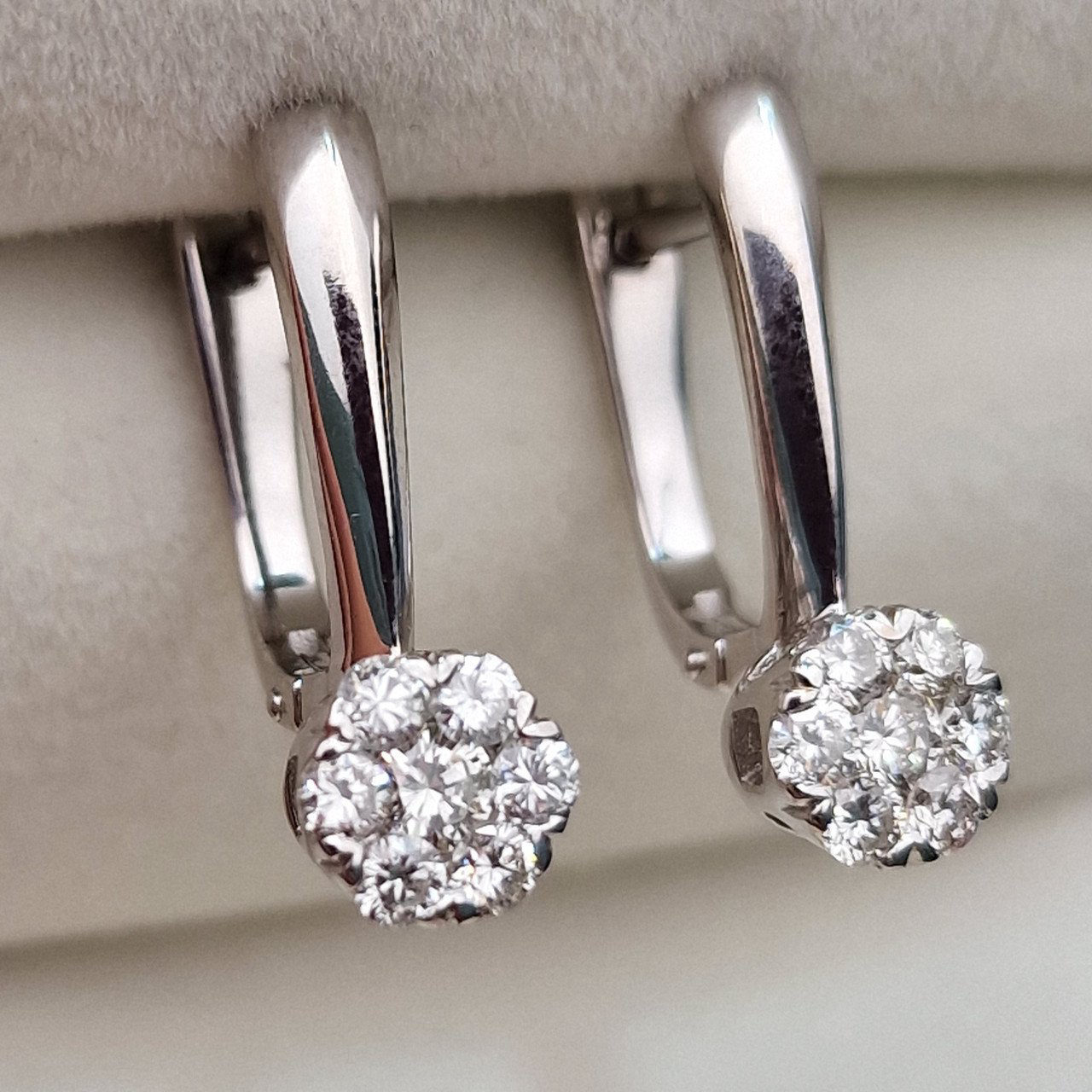 Серьги Deimantas 102243839 3,66гр 0,76ct. купить,NaN