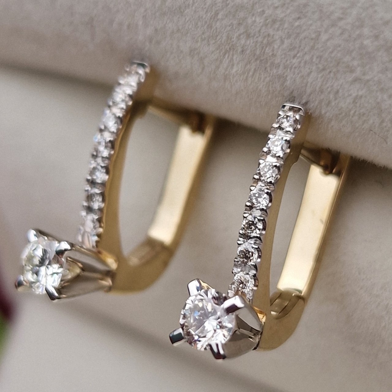 Серьги Deimantas 102243859 2,92гр 0,48ct. купить,NaN