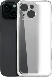 Чехол BoraSCO для Apple iPhone 15 Plus прозрачный