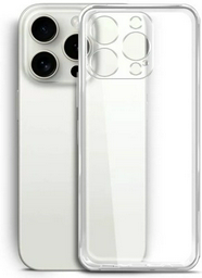 Чехол BoraSCO для Apple iPhone 15 Pro прозрачный