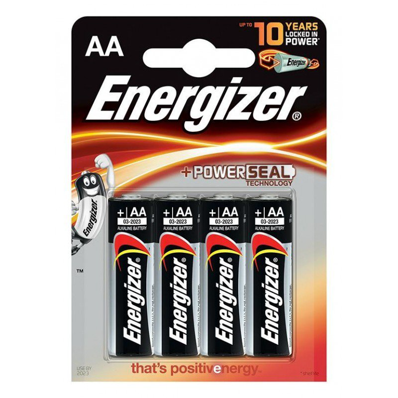 Элемент питания Energizer Power LR6 AA 4шт купить,NaN